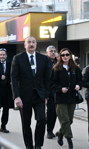 Prezident və ailə üzvləri panel iclasında - FOTOLAR