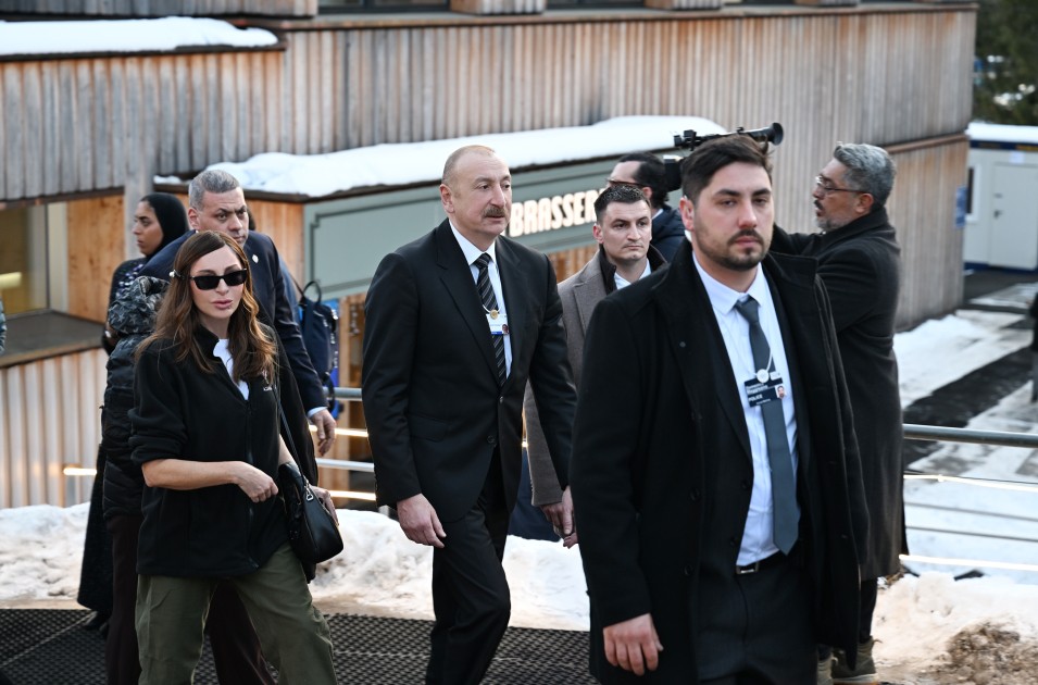 Prezident və ailə üzvləri panel iclasında - FOTOLAR