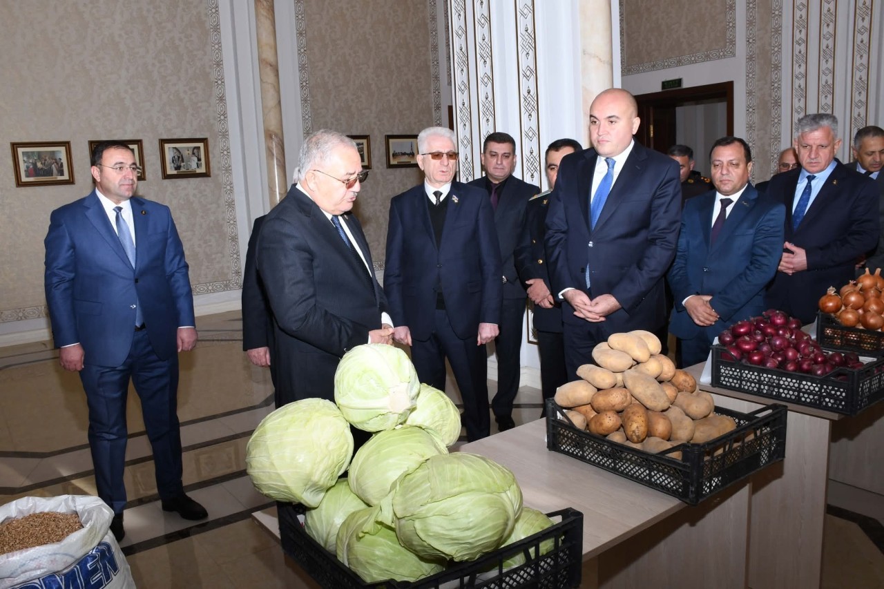 Ağdamda hesabat yığıncağı keçirilib - FOTOLAR