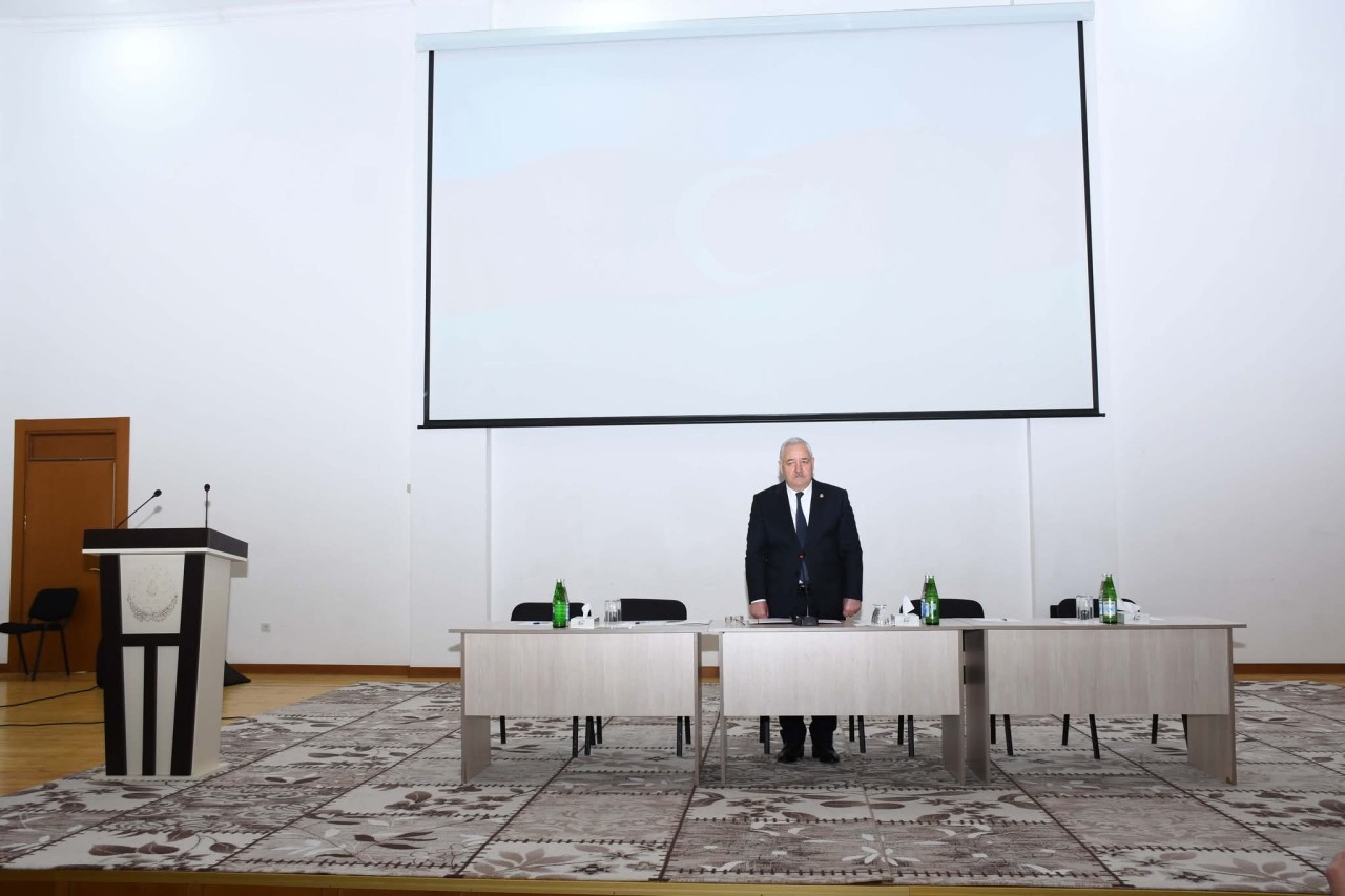 Ağdamda hesabat yığıncağı keçirilib - FOTOLAR