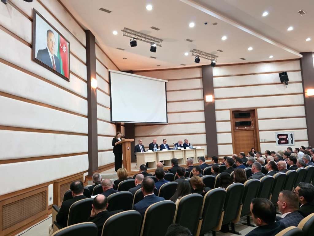 Lənkəranda ötən ilin yekunları ilə bağlı hesabat yığıncağı keçirilib - FOTOLAR