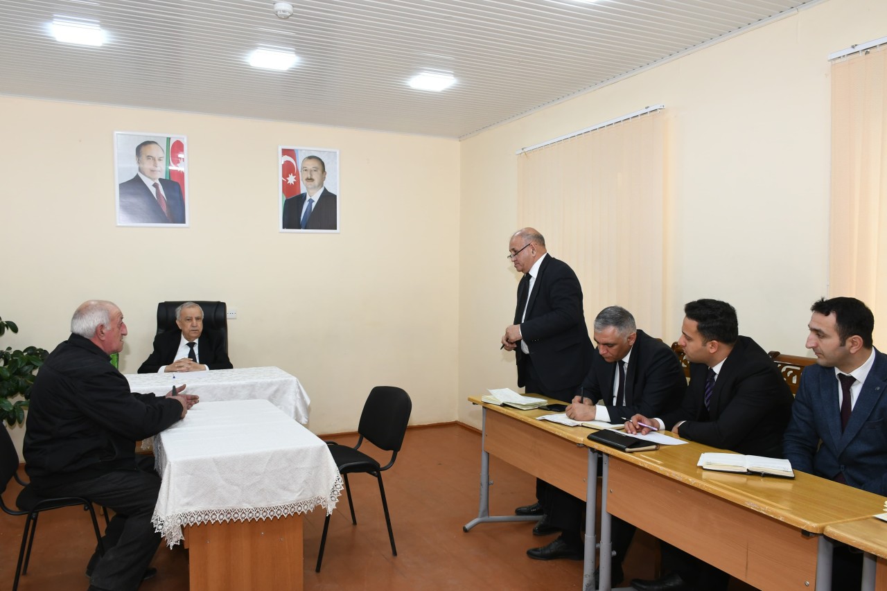 Malik İsaqov növbəti səyyar qəbul keçirdi - FOTOLAR