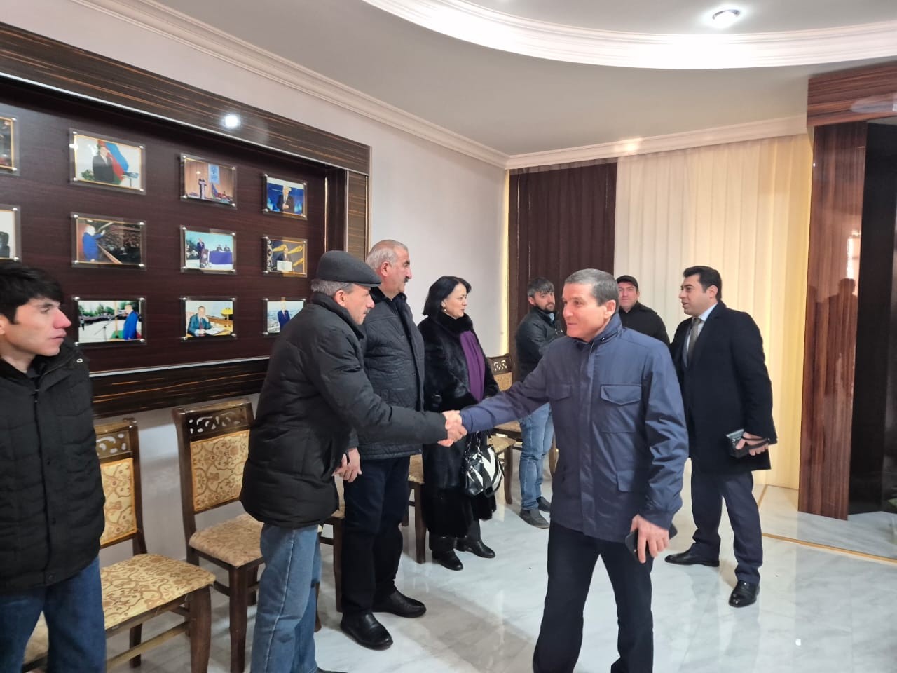 Deputat Bədəl Bədəlov seçiciləri ilə görüşdü - FOTOLAR