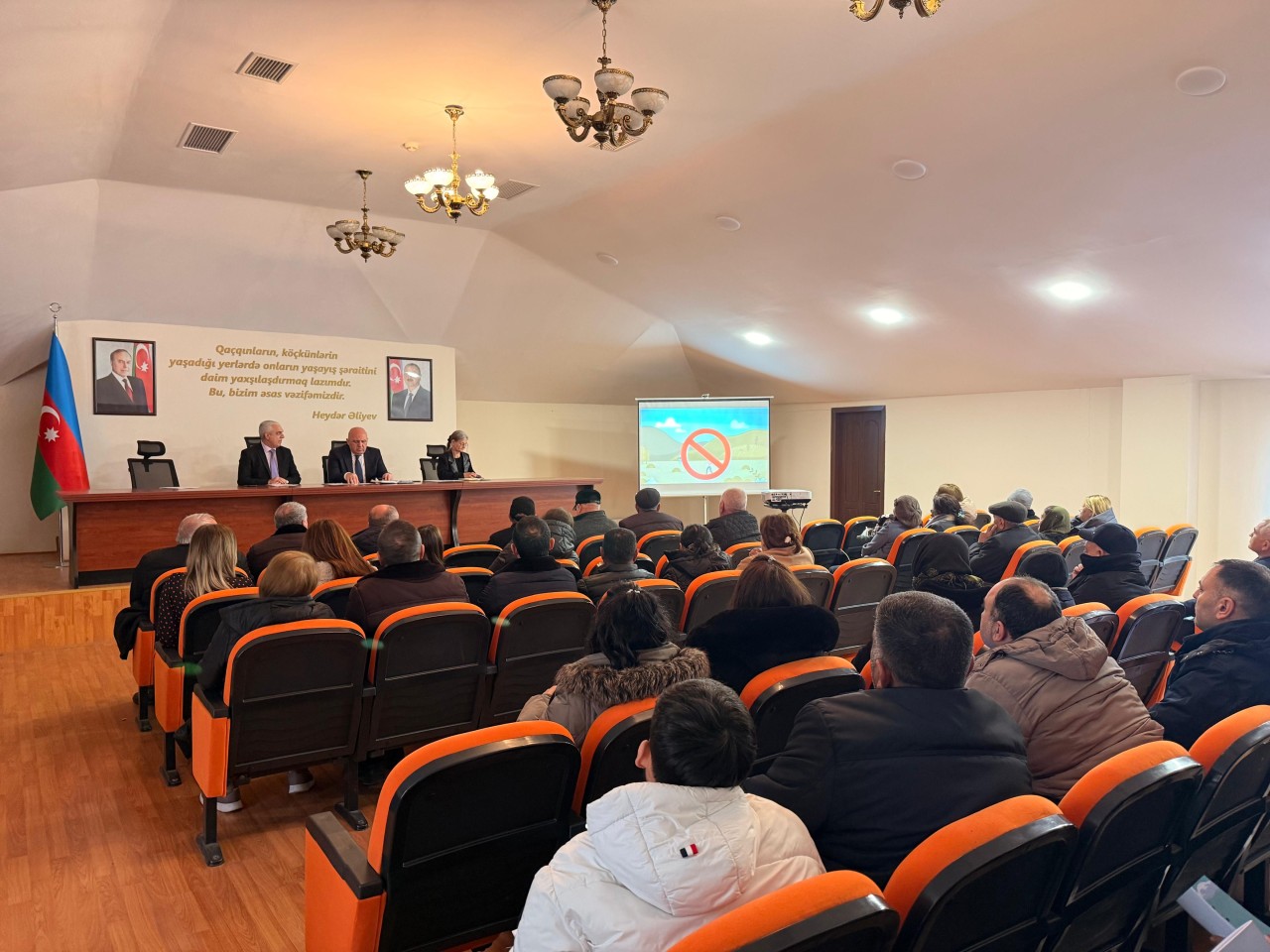 Onlar mina təhlükəsi ilə bağlı maarifləndirildi - FOTOLAR