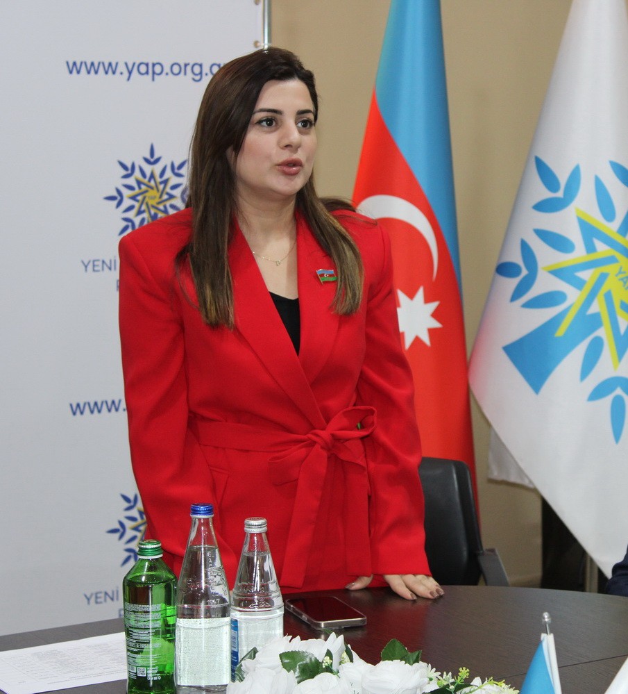 YAP Nizami rayon təşkilatında “Qış məktəbi”nin açılışı olub - FOTOLAR