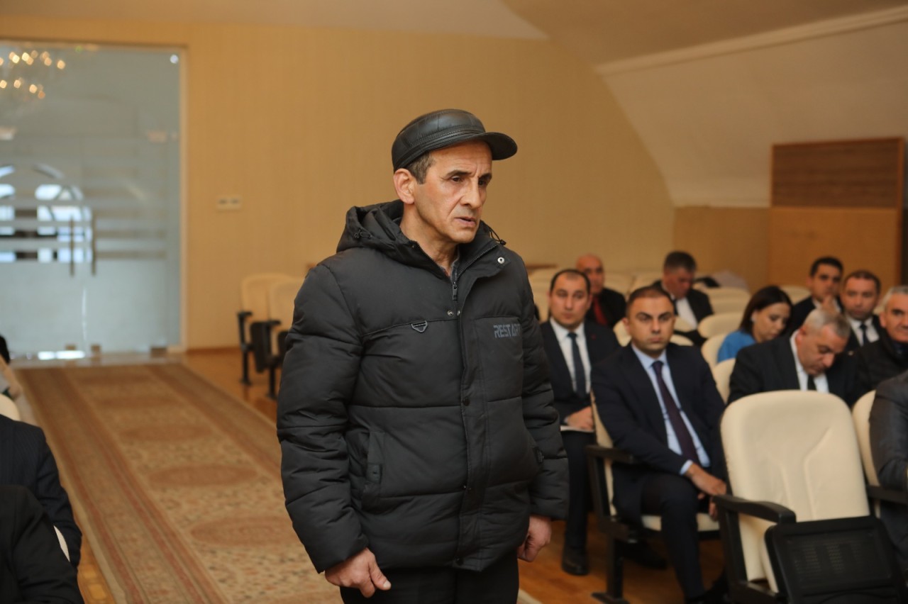 Niyazi Bayramov vətəndaşlarla görüşdü - FOTOLAR