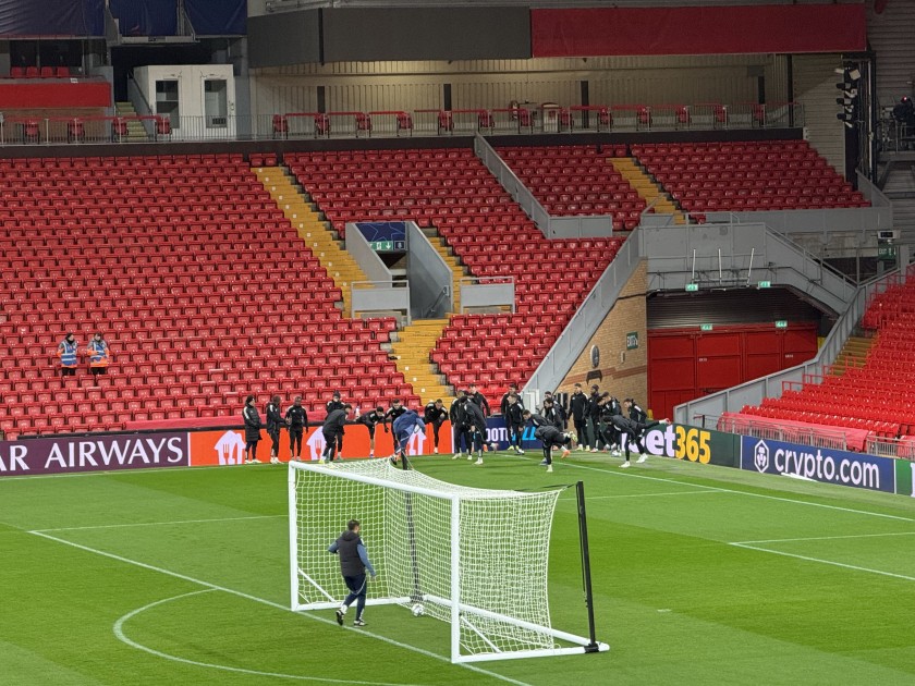 “Qarabağ”ın “Liverpul”la oyunöncəsi məşqindən – FOTOLAR