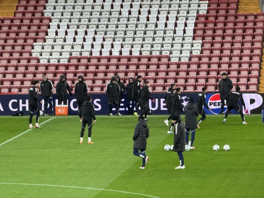 “Qarabağ”ın “Liverpul”la oyunöncəsi məşqindən – FOTOLAR