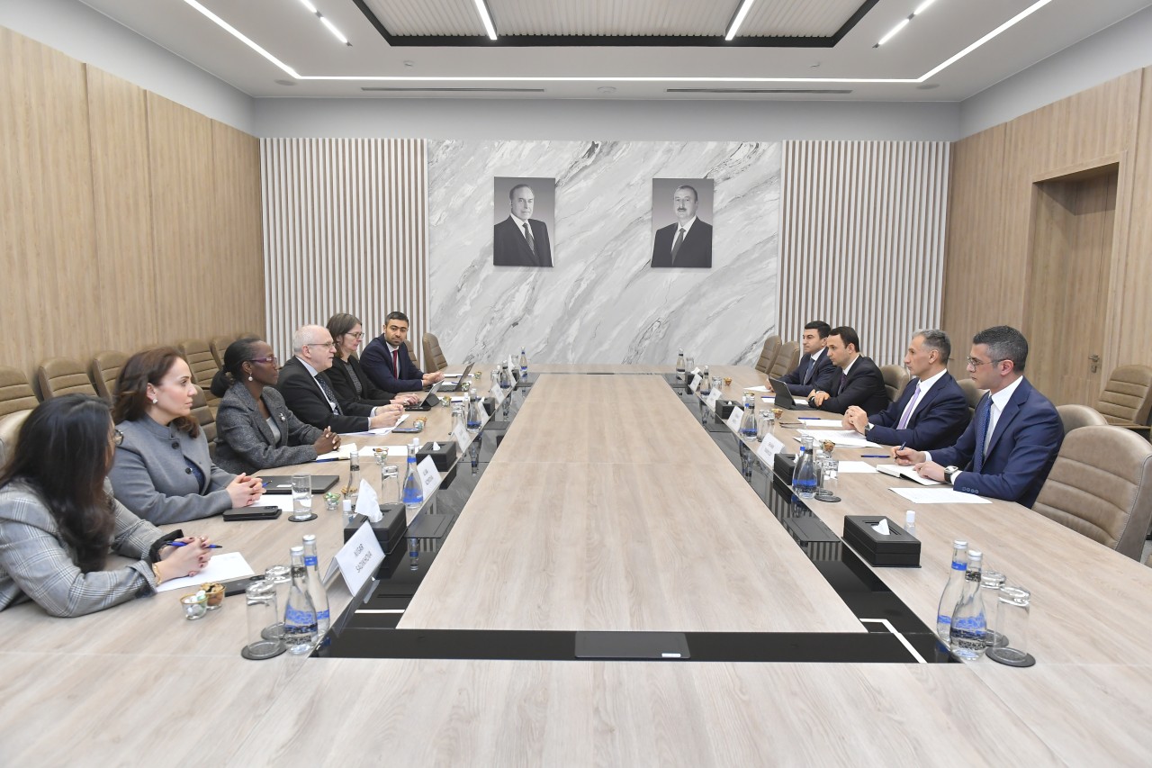 Nazir Çarlz Kormier ilə görüş keçirdi - FOTOLAR