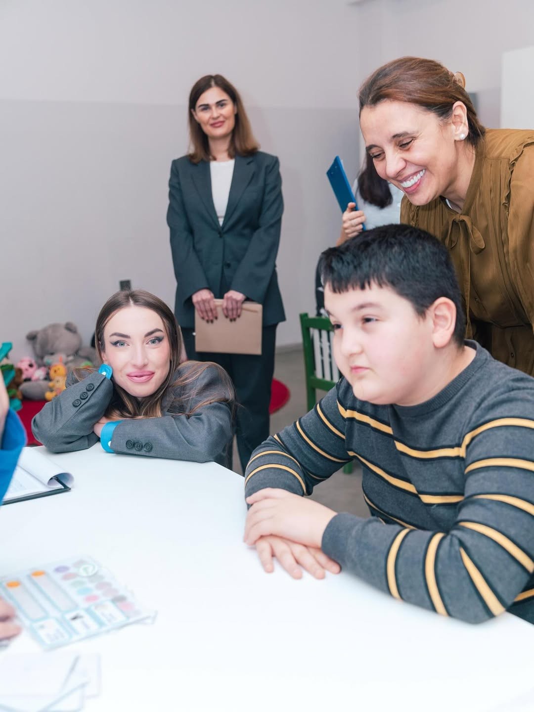 Alena Əliyeva Autizm Mərkəzində - FOTOLAR