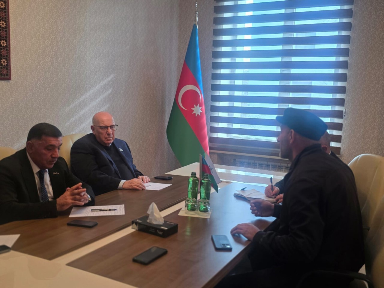 Əhliman Əmiraslanov Sabirabadda seçicilərini qəbul edib - FOTOLAR