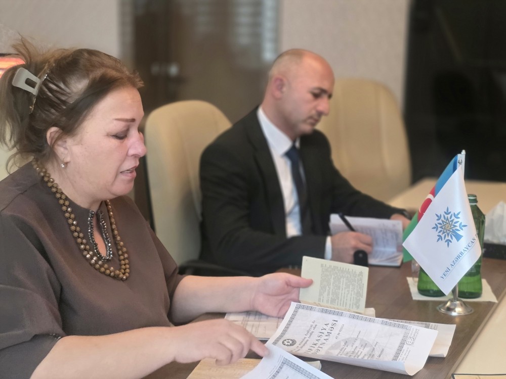 Əhliman Əmiraslanov Sabirabadda seçicilərini qəbul edib - FOTOLAR