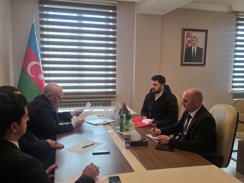 Əhliman Əmiraslanov Sabirabadda seçicilərini qəbul edib - FOTOLAR