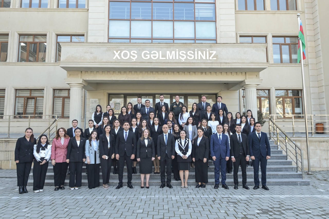 Nazir Mərkəzi Aran regionu üzrə gənc pedaqoji heyətlə görüşdü - FOTOLAR