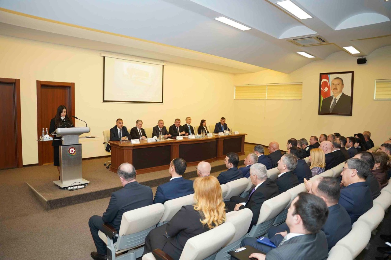 Xətai RİH-də hesabat yığıncağı keçirilib - FOTOLAR