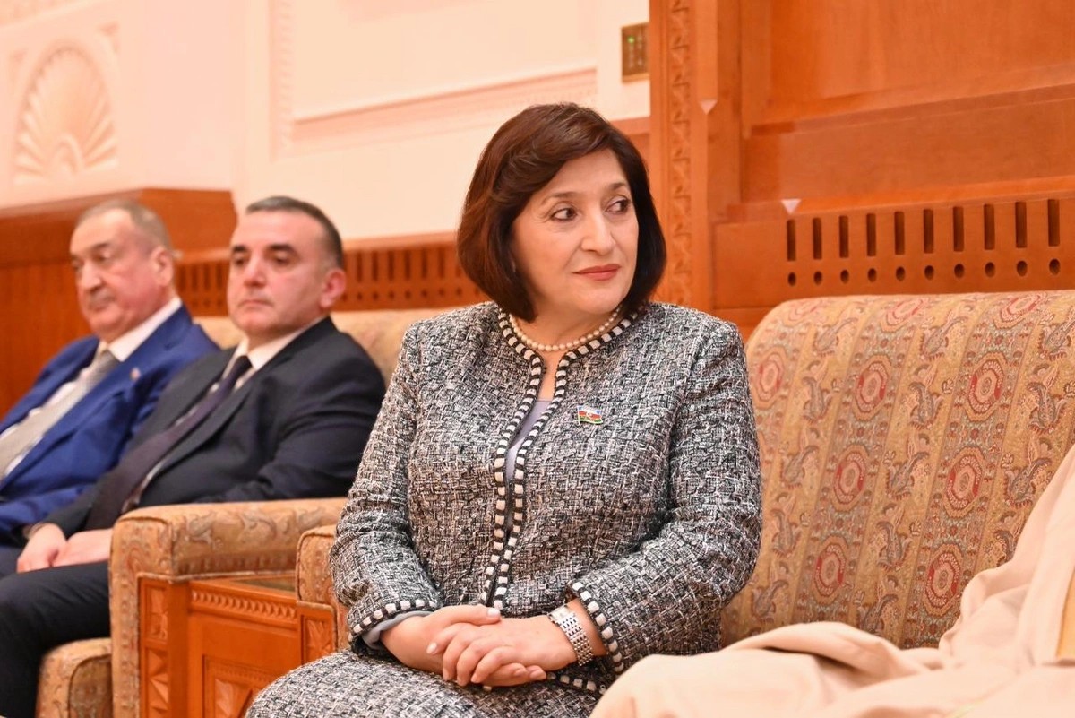 Sahibə Qafarova Oman Sultanlığı Dövlət Şurasının sədri ilə görüşdü - FOTOLAR
