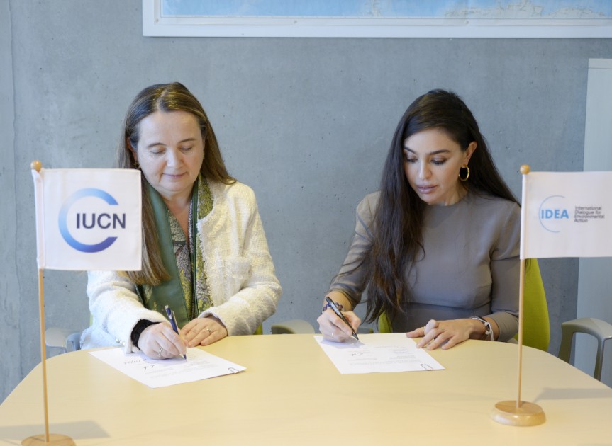 Leyla Əliyeva Qretel Agilarla görüşdü - FOTOLAR