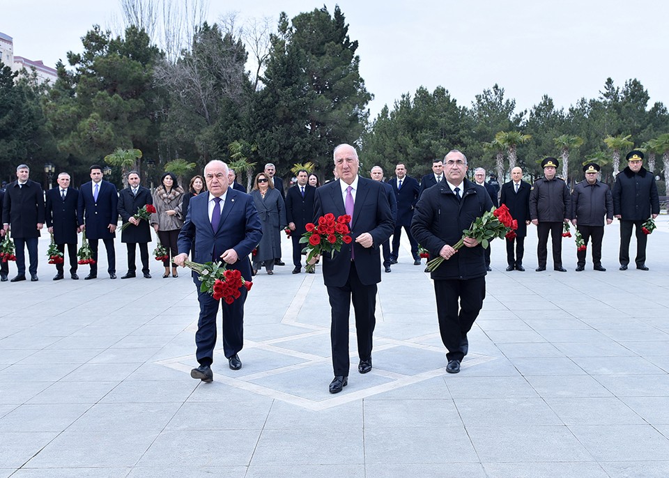 Sumqayıtda ötən ilin yekunları ilə bağlı hesabat yığıncağı keçirildi - FOTOLAR