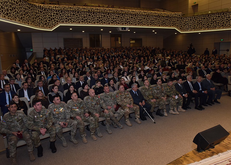 Sumqayıtda ötən ilin yekunları ilə bağlı hesabat yığıncağı keçirildi - FOTOLAR