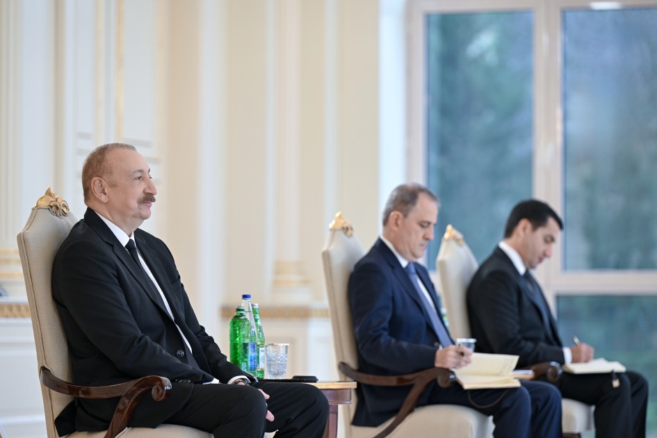 Prezident yeni səfirlərin etimadnamələrini qəbul etdi - FOTOLAR (YENİLƏNİB)