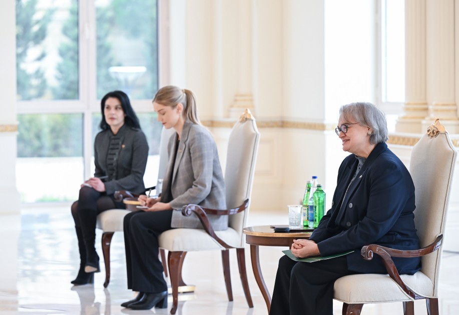 Prezident yeni səfirlərin etimadnamələrini qəbul etdi - FOTOLAR (YENİLƏNİB)