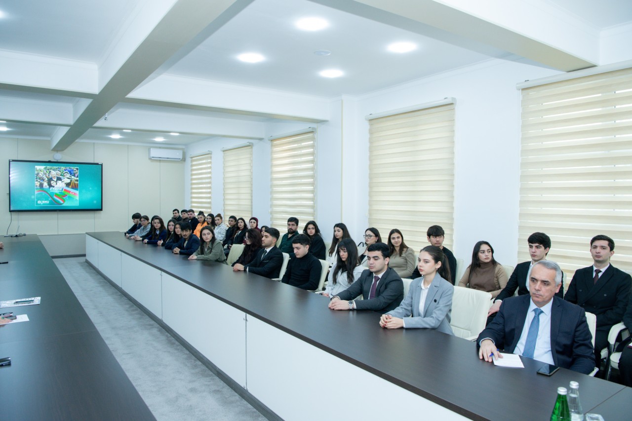 BMU-da Gənclər Günü qeyd olunub - FOTOLAR