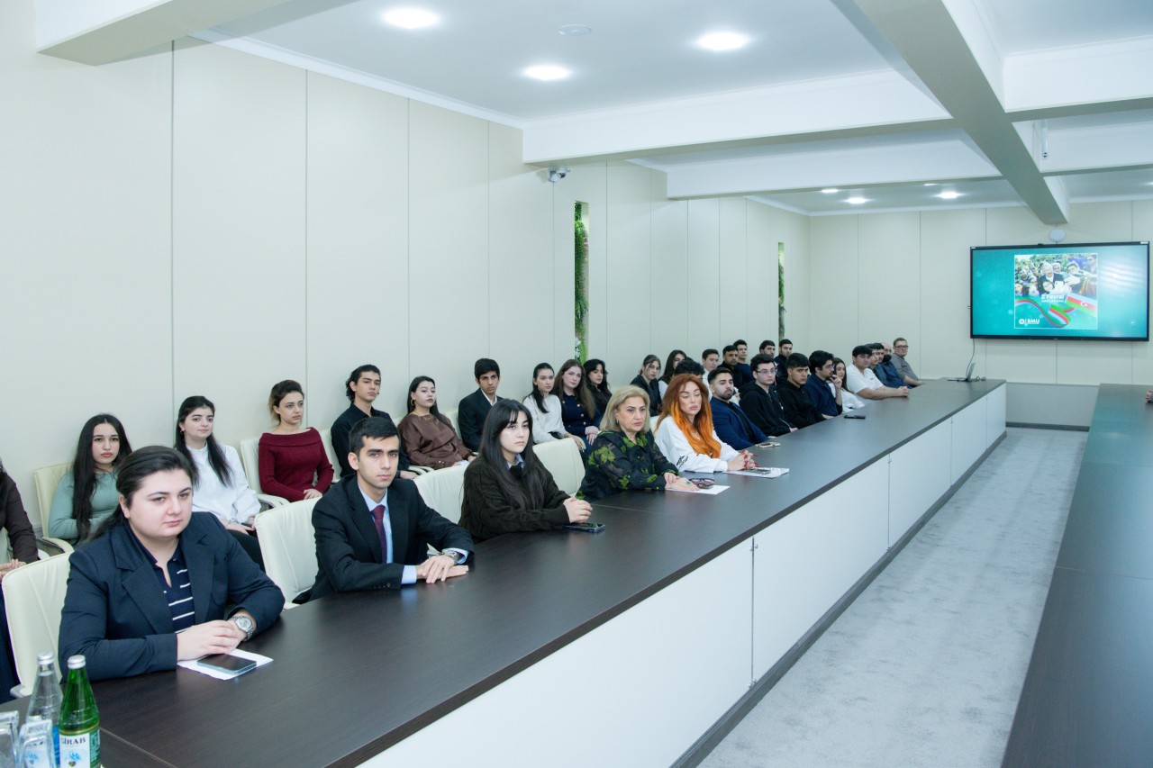 BMU-da Gənclər Günü qeyd olunub - FOTOLAR