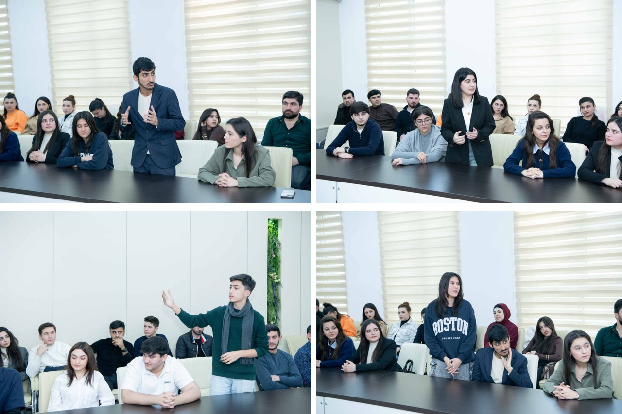 BMU-da Gənclər Günü qeyd olunub - FOTOLAR