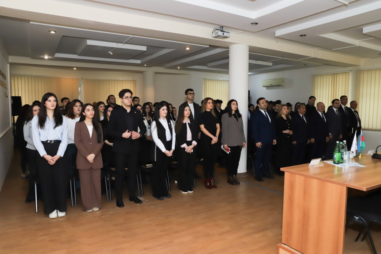 YAP Nəsimi rayon təşkilatı Gənclər Günü bağlı tədbir keçirdi - FOTOLAR