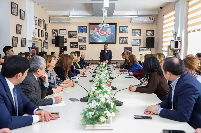 YAP Nəsimi rayon təşkilatı hesabat-seçki yığıncağı keçirib - FOTOLAR