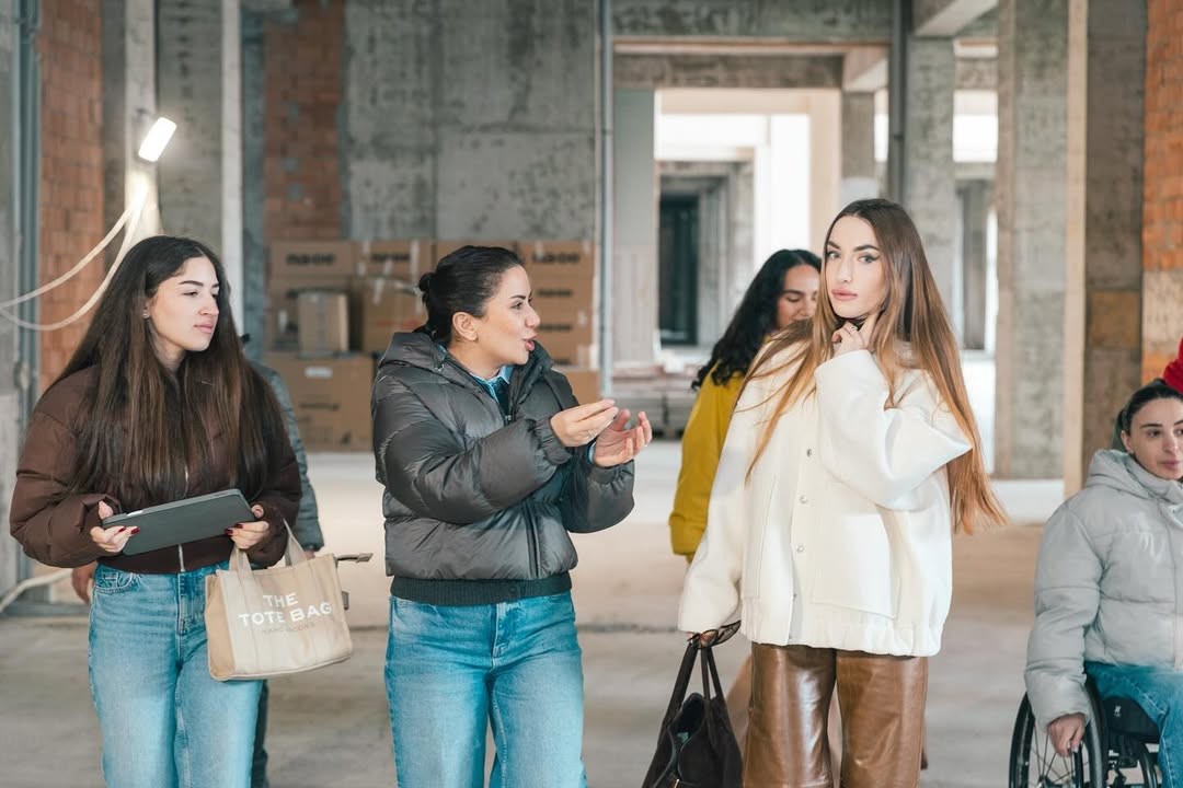 Prezidentin gəlini Atletlər kəndində - Fotolar