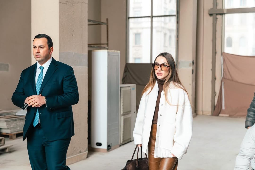 Prezidentin gəlini Atletlər kəndində - Fotolar