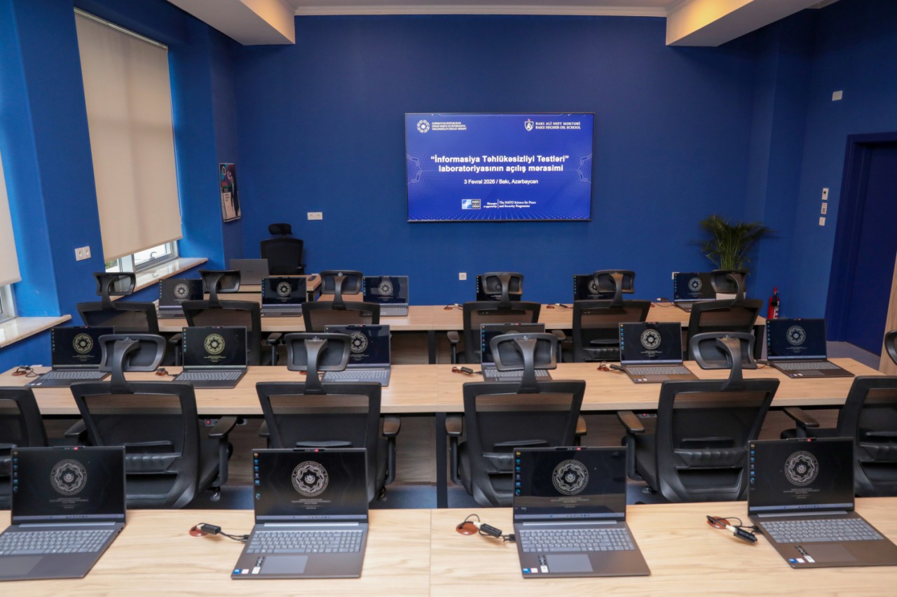XRİTDX “İnformasiya Təhlükəsizliyi Testləri” laboratoriyasını istifadəyə verdi - FOTOLAR