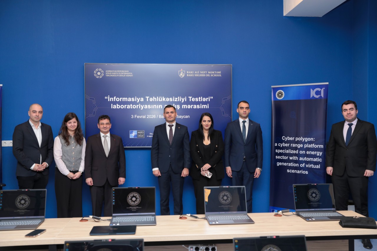 XRİTDX “İnformasiya Təhlükəsizliyi Testləri” laboratoriyasını istifadəyə verdi - FOTOLAR