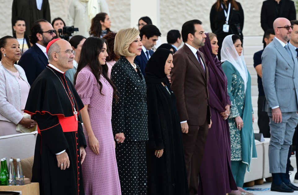 Leyla Əliyeva Əbu-Dabidə tədbirə qatıldı - FOTOLAR