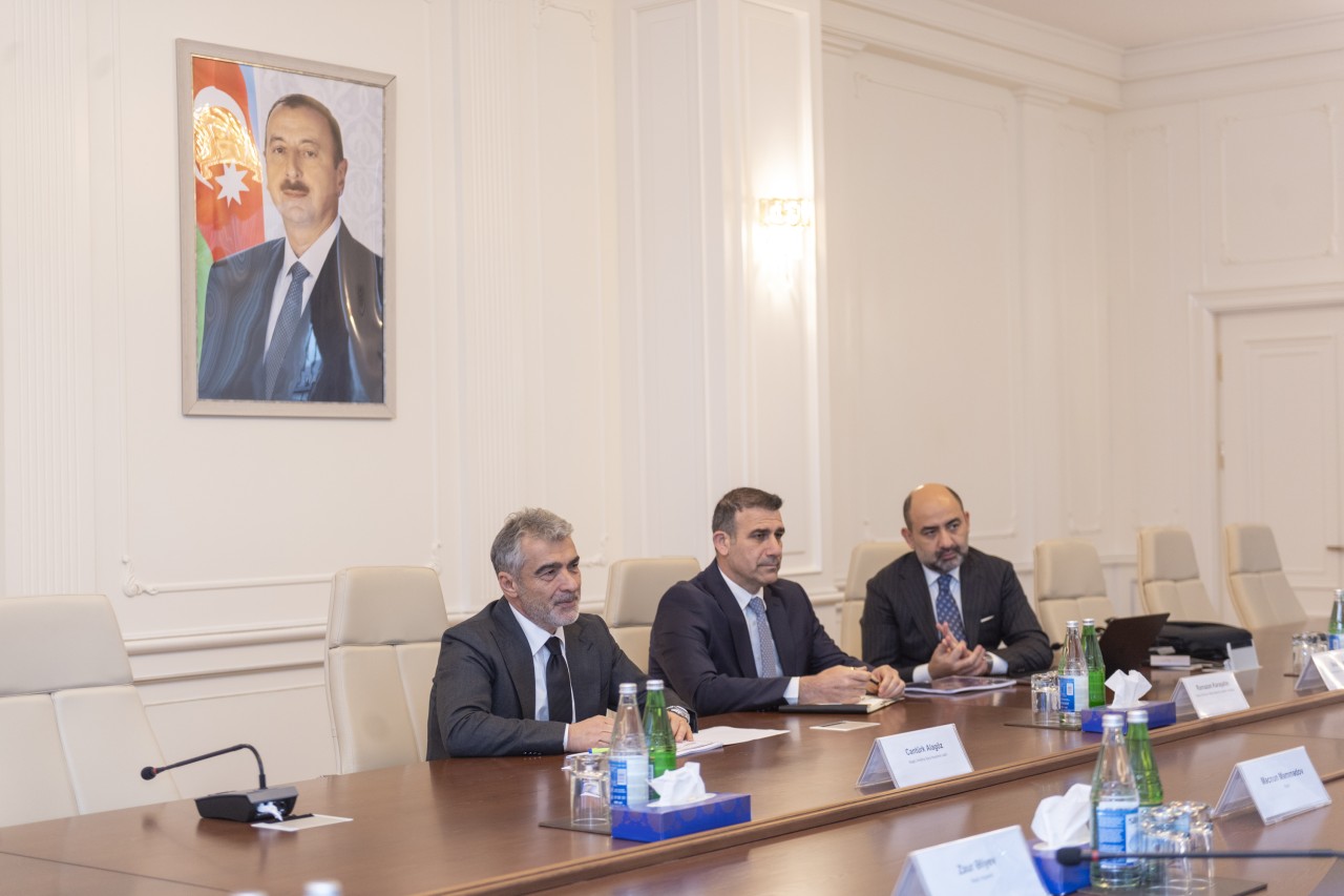 Məcnun Məmmədov Cantürk Alagözlə görüşdü - FOTOLAR