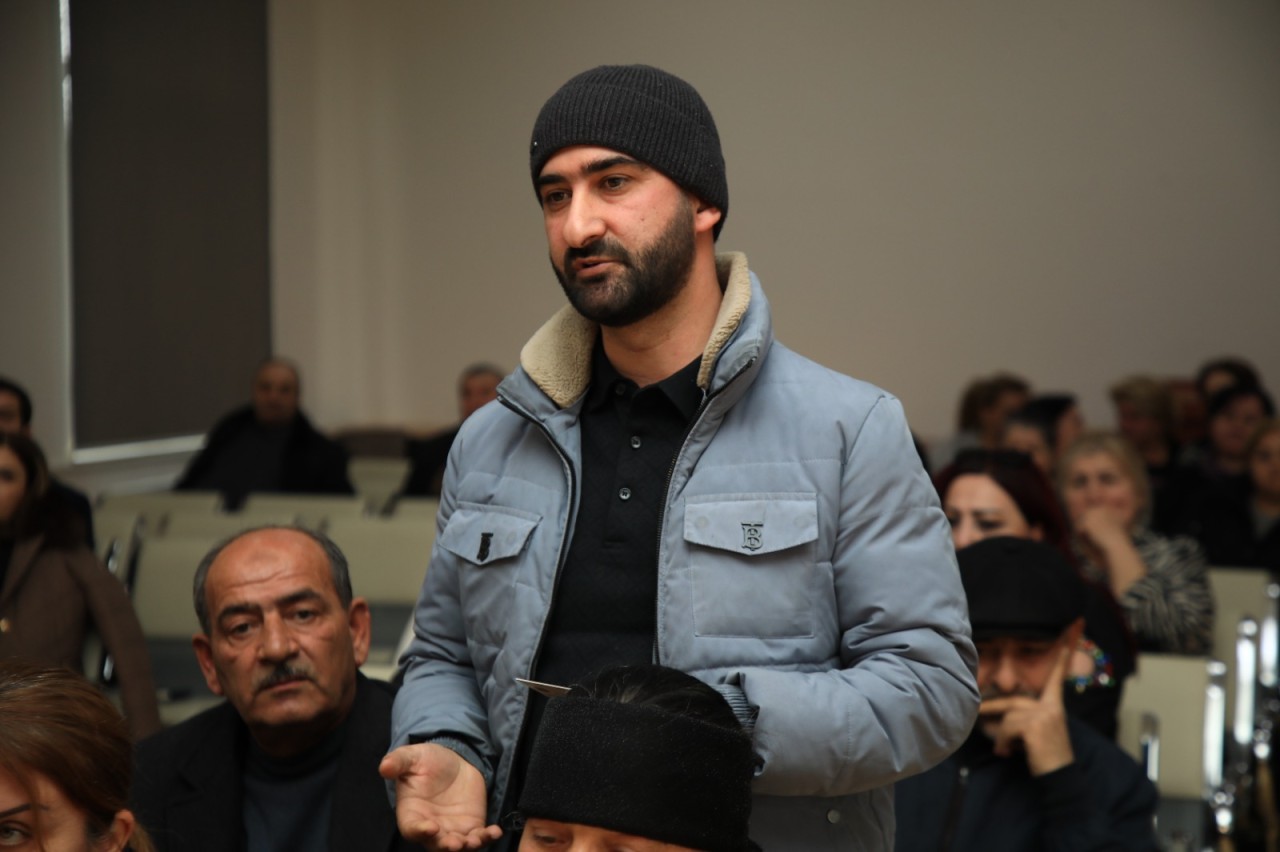 Niyazi Bayramov sakinlərin müraciətlərini dinlədi - FOTOLAR