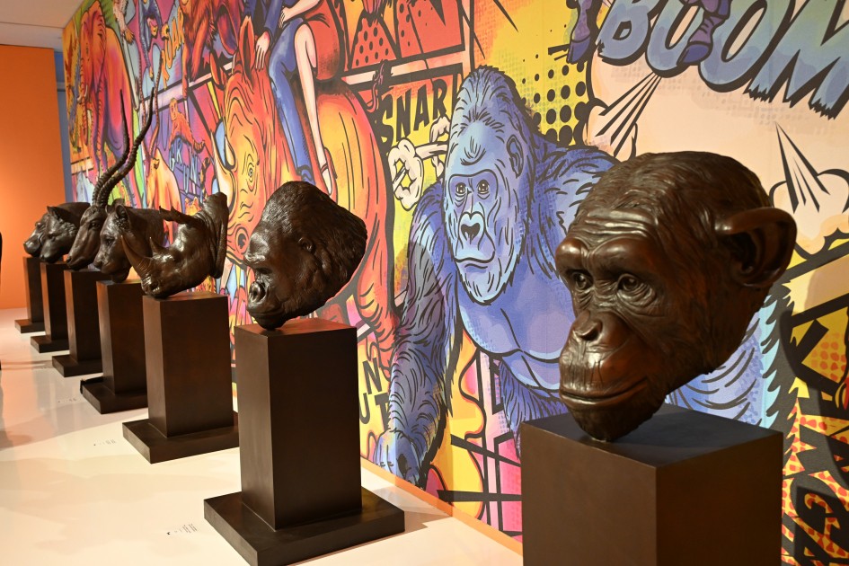 Heydər Əliyev Mərkəzində “Vəhşi təbiətin super qəhrəmanları” sərgisi açılıb - FOTOLAR