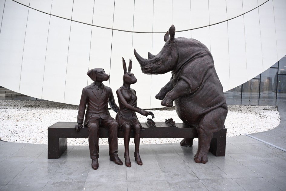 Heydər Əliyev Mərkəzində “Vəhşi təbiətin super qəhrəmanları” sərgisi açılıb - FOTOLAR