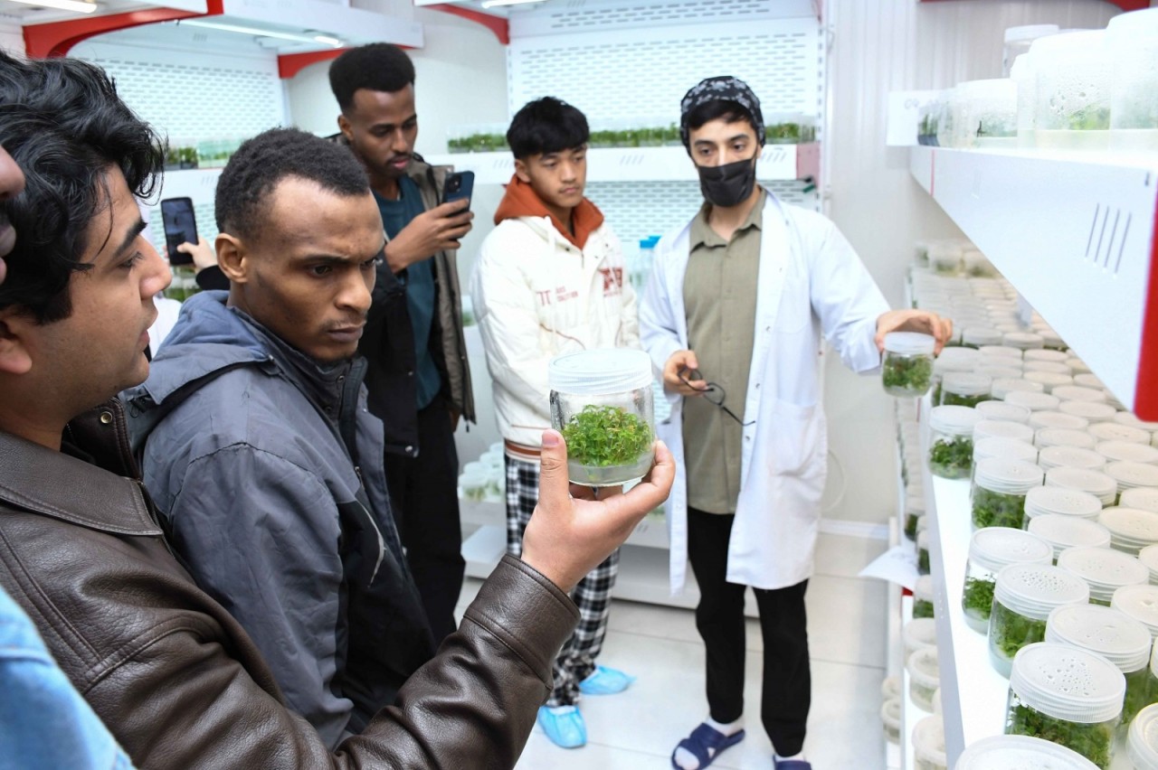 20 ölkəni təmsil edən əcnəbi tələbələr ADAU-da olublar - FOTOLAR