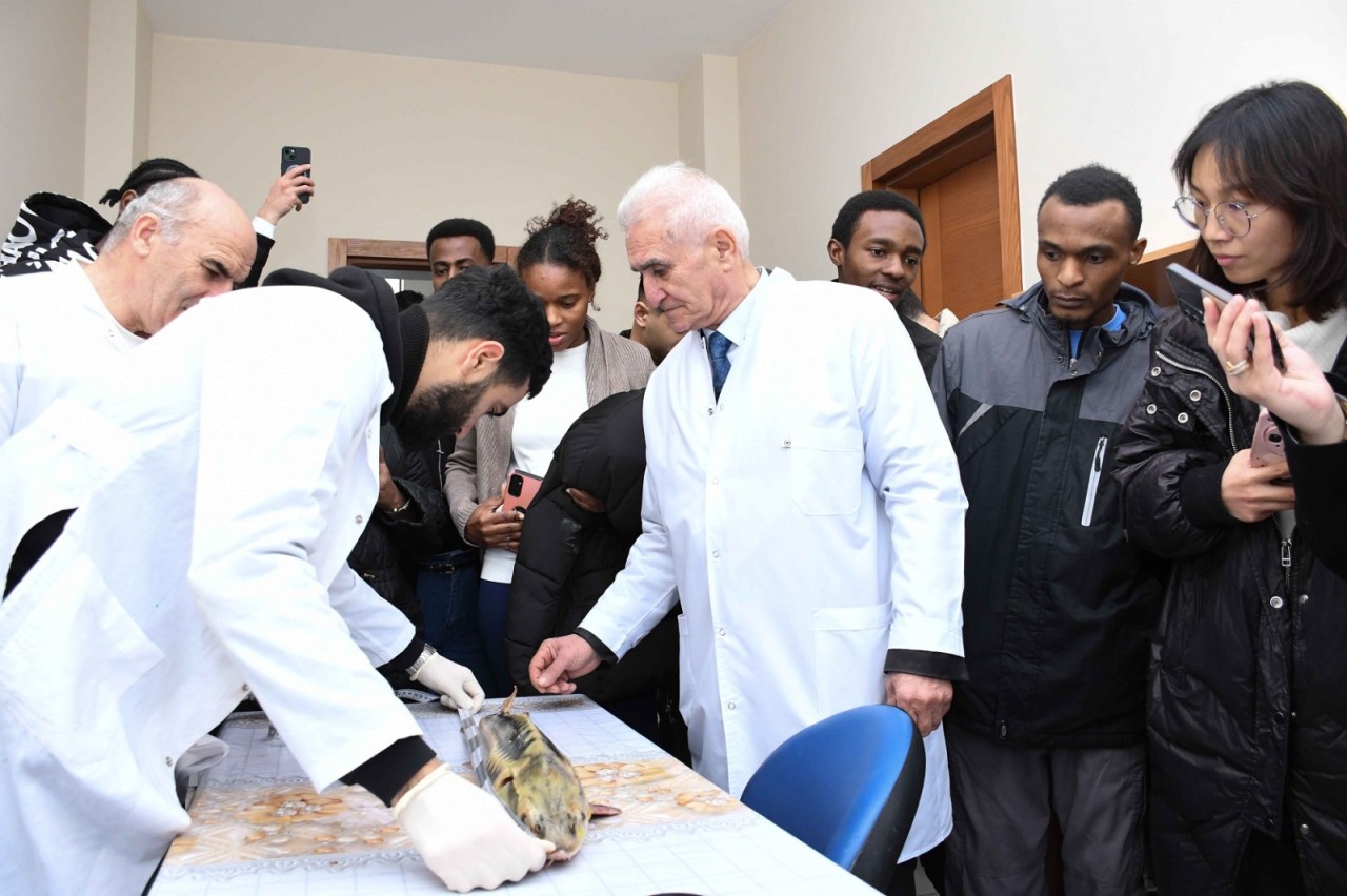 20 ölkəni təmsil edən əcnəbi tələbələr ADAU-da olublar - FOTOLAR