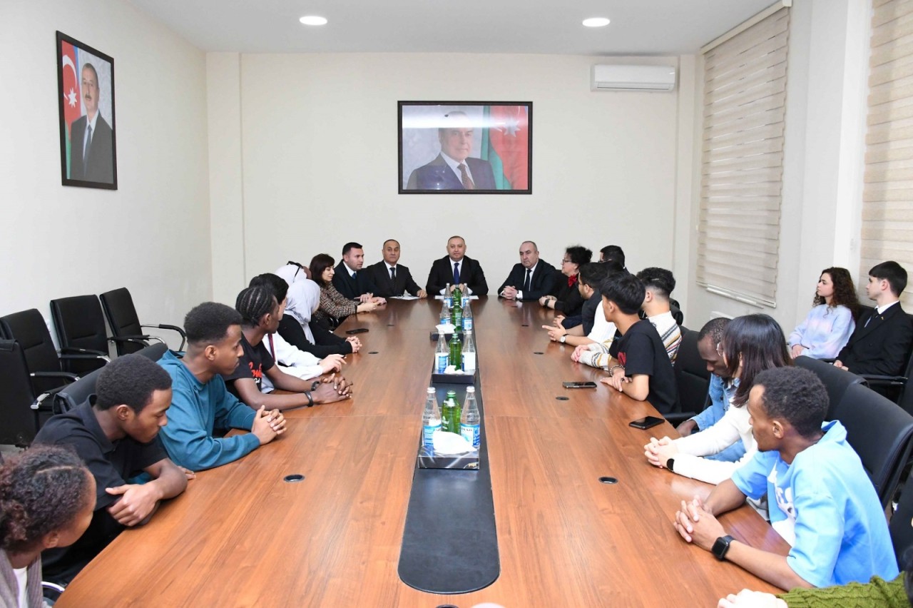 20 ölkəni təmsil edən əcnəbi tələbələr ADAU-da olublar - FOTOLAR