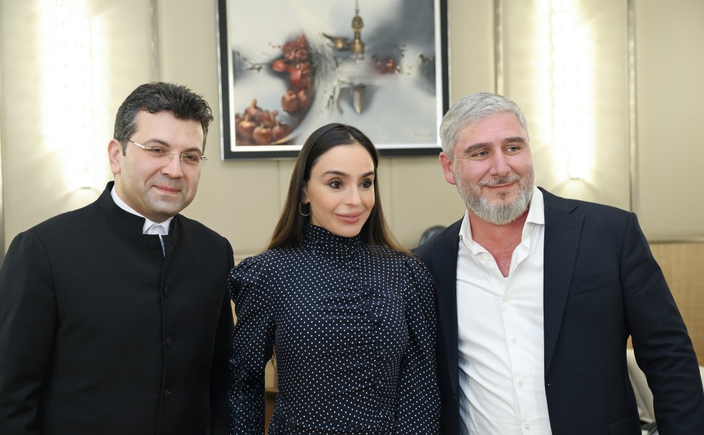 Leyla Əliyeva “Qış nağılı”nda - FOTOLAR