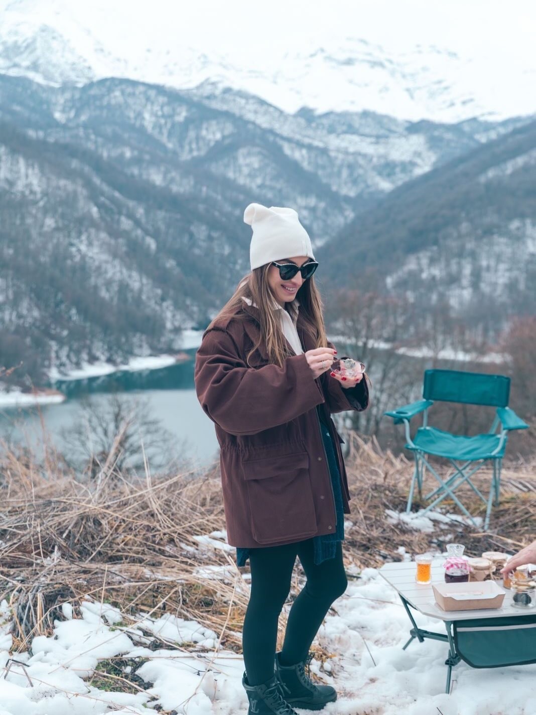 Prezidentin qızı və gəlini Göygöl Milli Parkında - FOTOLAR