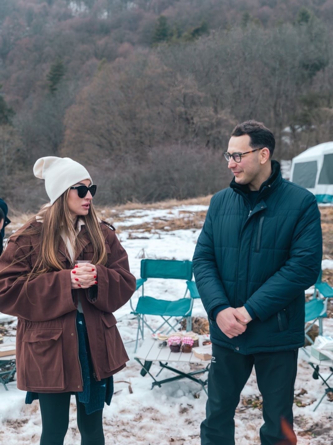 Prezidentin qızı və gəlini Göygöl Milli Parkında - FOTOLAR