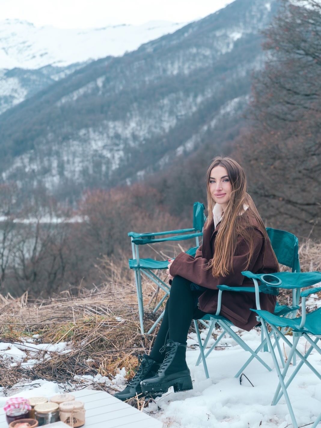 Prezidentin qızı və gəlini Göygöl Milli Parkında - FOTOLAR