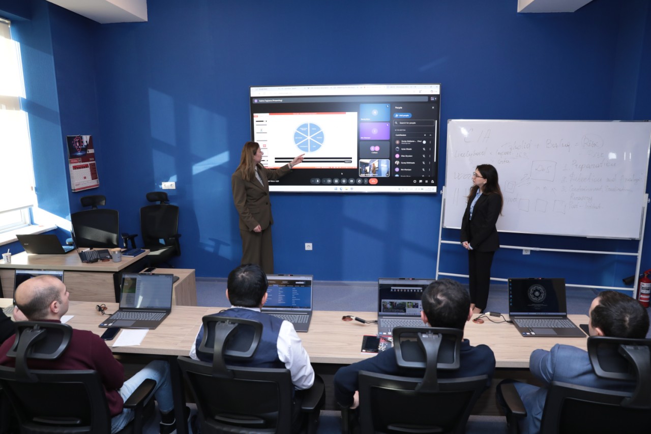 XRİTDX yeni istifadəyə verilmiş Laboratoriyada təlimlərə başlayıb - FOTOLAR