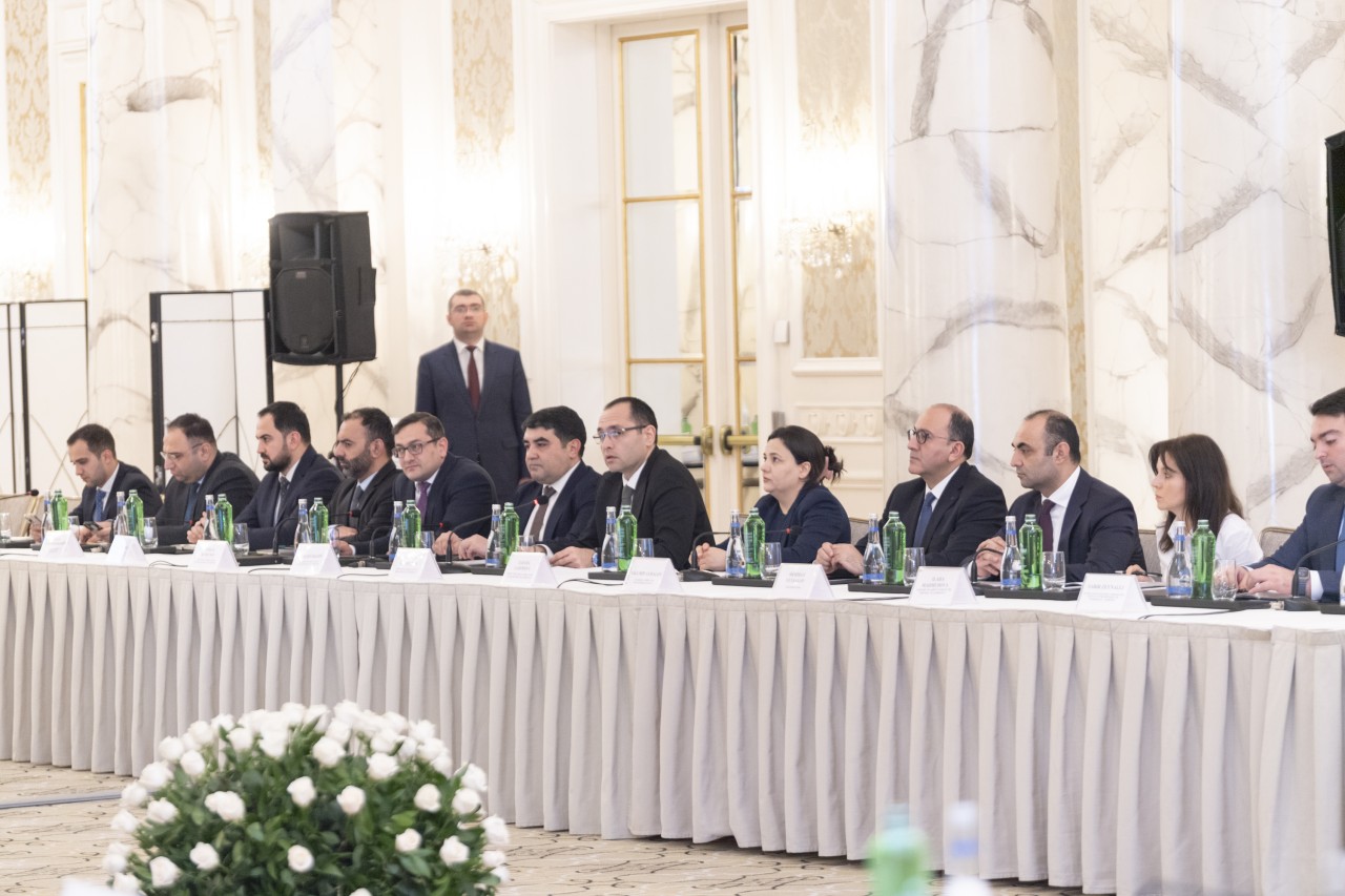 Nazir ABŞ ilə əməkdaşlığın inkişaf etdirilməsindən danışdı - FOTOLAR