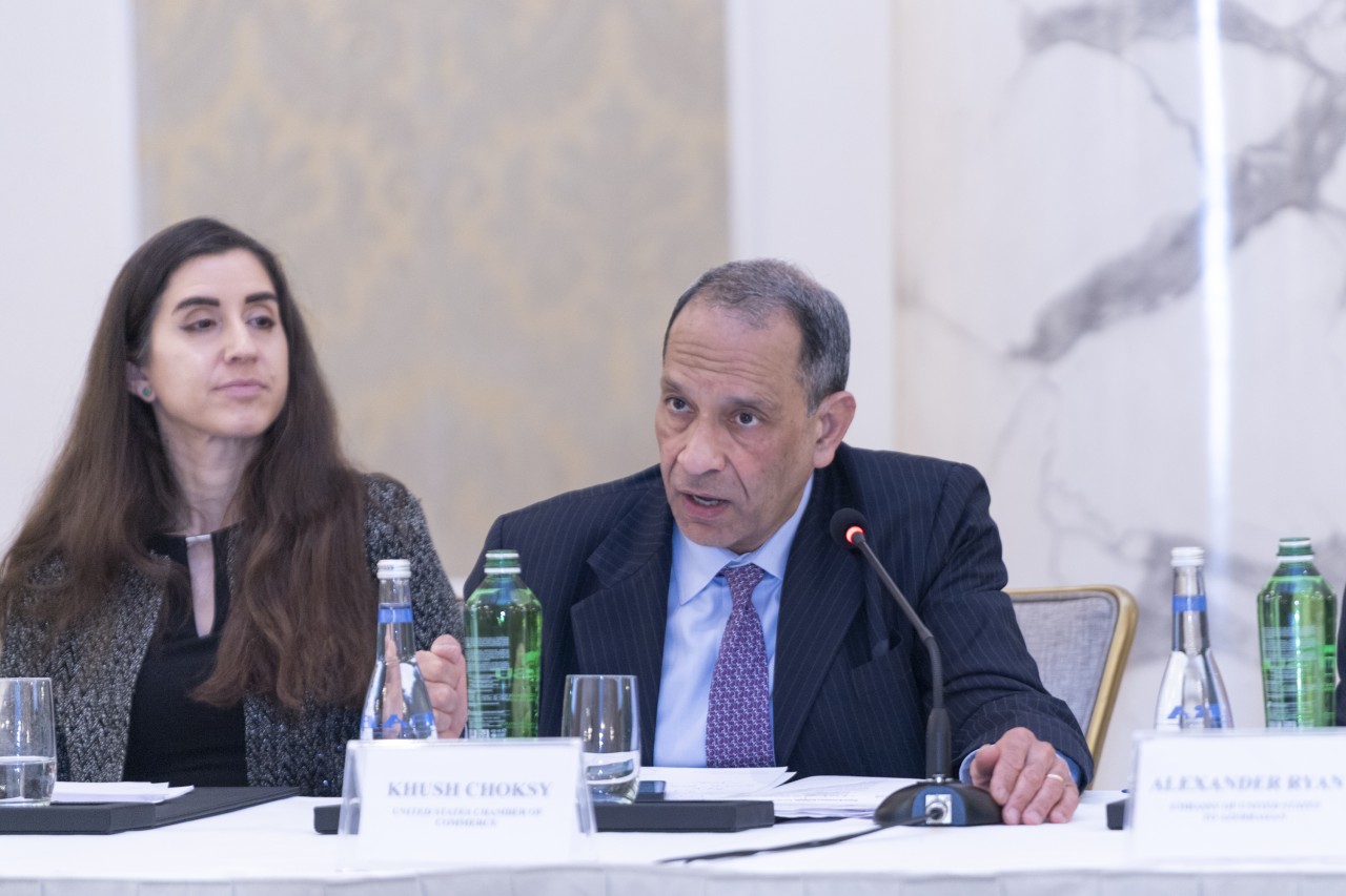 Nazir ABŞ ilə əməkdaşlığın inkişaf etdirilməsindən danışdı - FOTOLAR