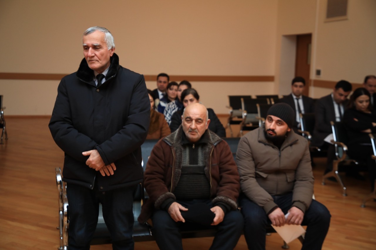 İcra başçısı Niyazi Bayramov səyyar görüş keçirdi - FOTOLAR